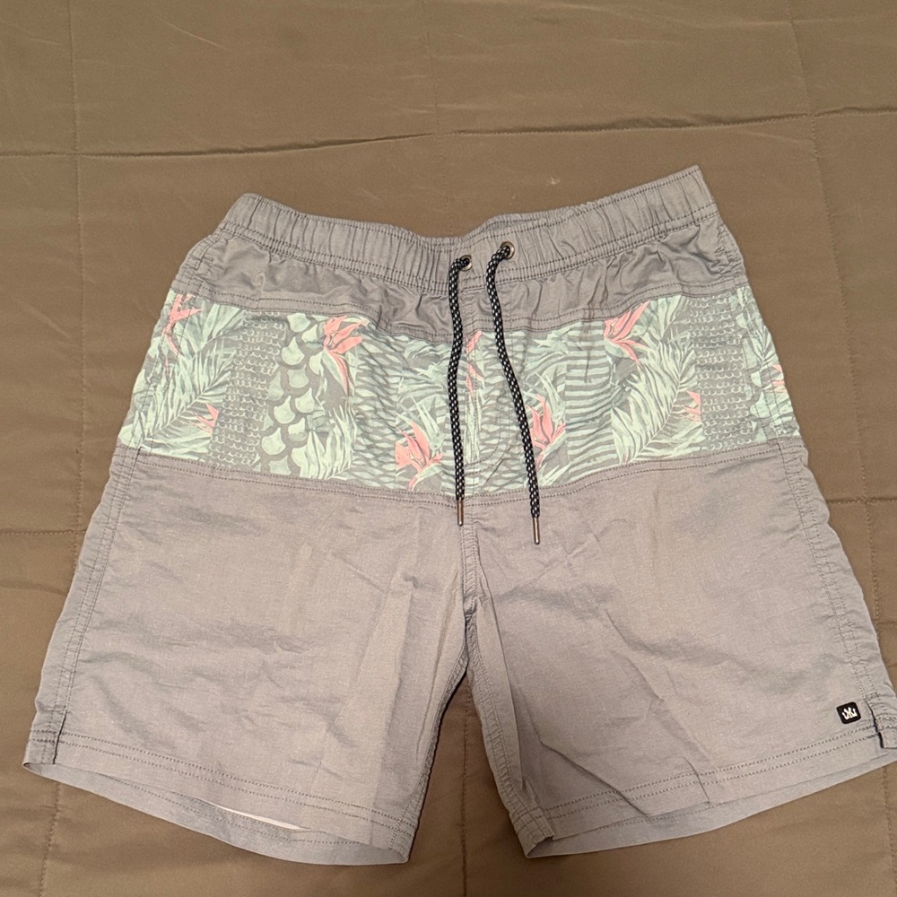 Men's Gray Swim Shorts